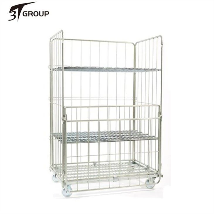 3-Sided Jumbo Demountable Roll Cage factory