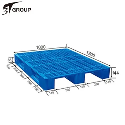 Складово съхранение Европластмасови палети със стоманена армировка